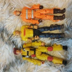 Vintage tonka toy worker men
